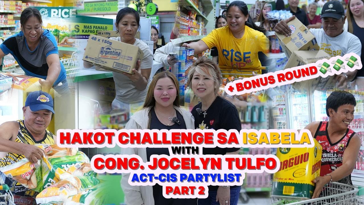 HAKOT QUEEN GOES TO ISABELA WITH CONG.  JOCELYN TULFO OF ACT-CIS PARTYLIST— PART 2