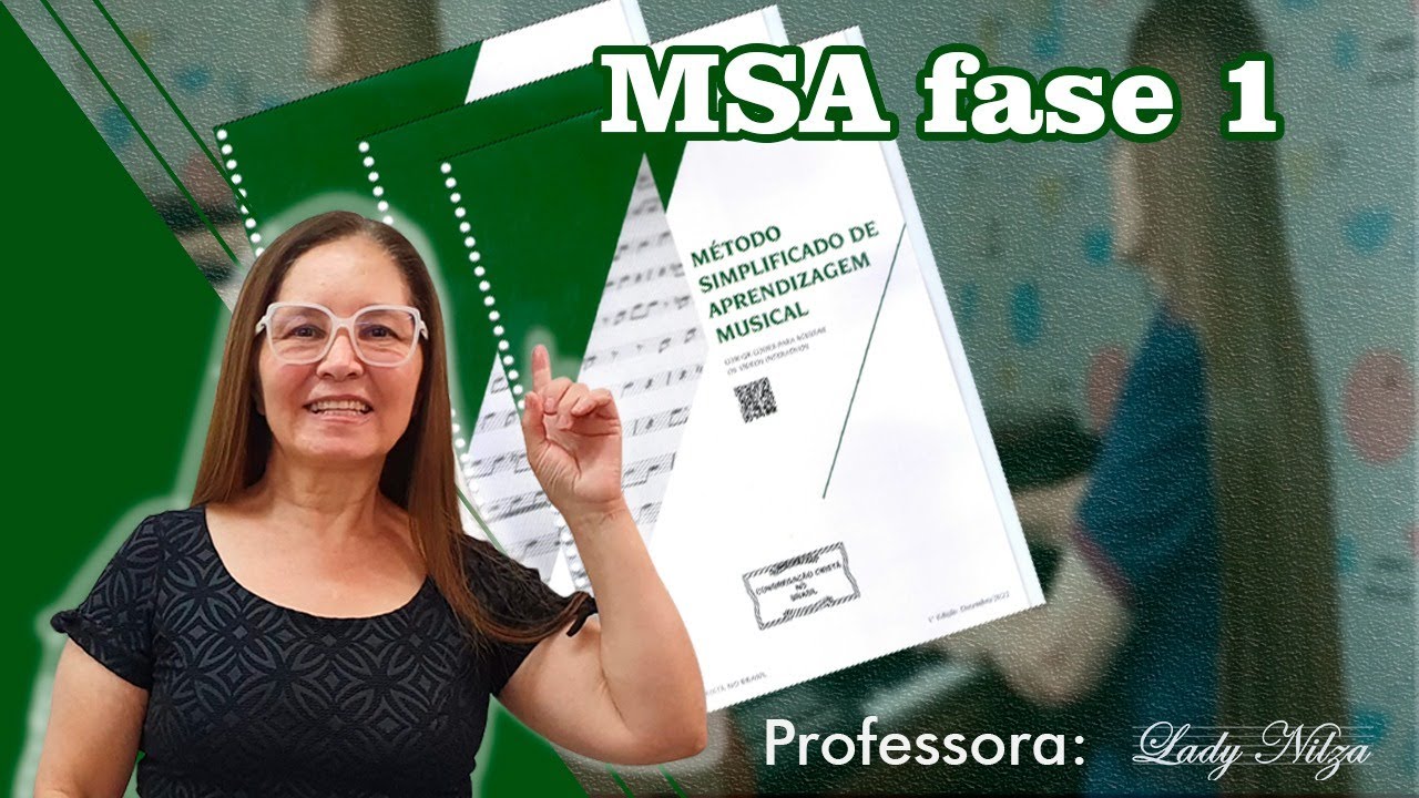 MSA Fase 1 #AULA 1 Não recebeu o seu estude aqui prof Lady Nilza