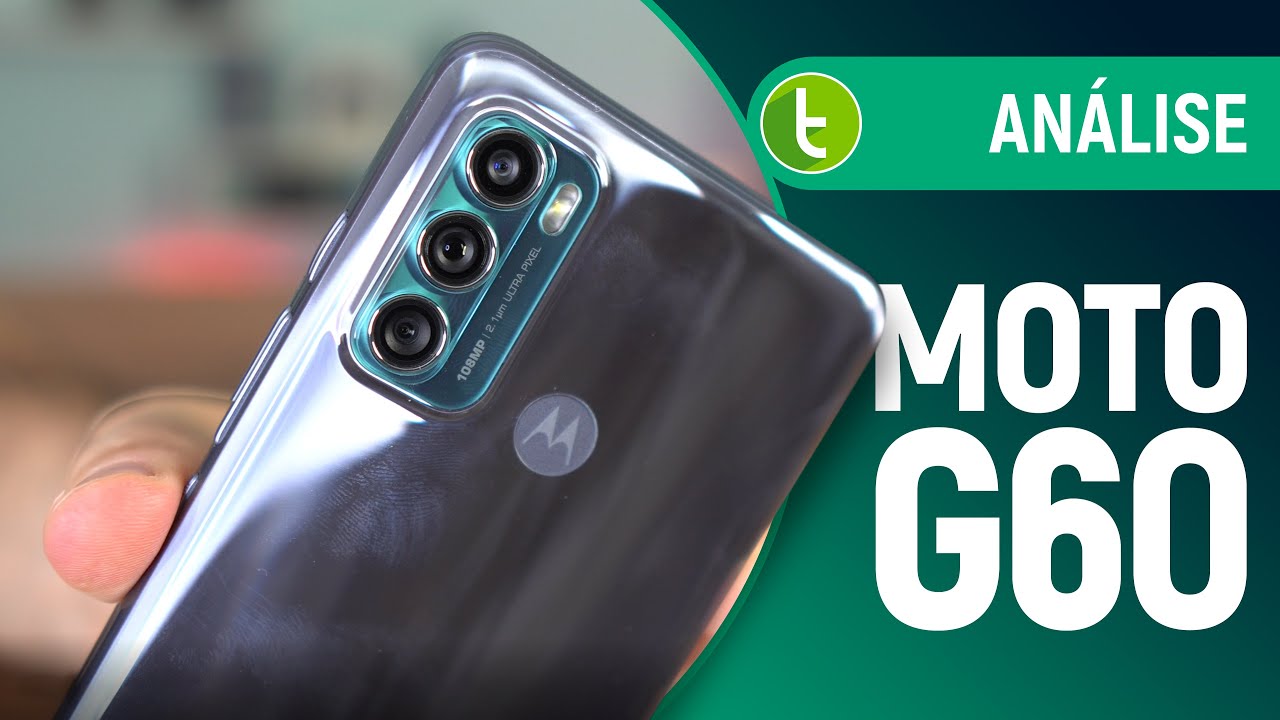 MOTO G60: CELULAR BOM de BATERIA, DESEMPENHO e CÂMERAS | Análise / Review