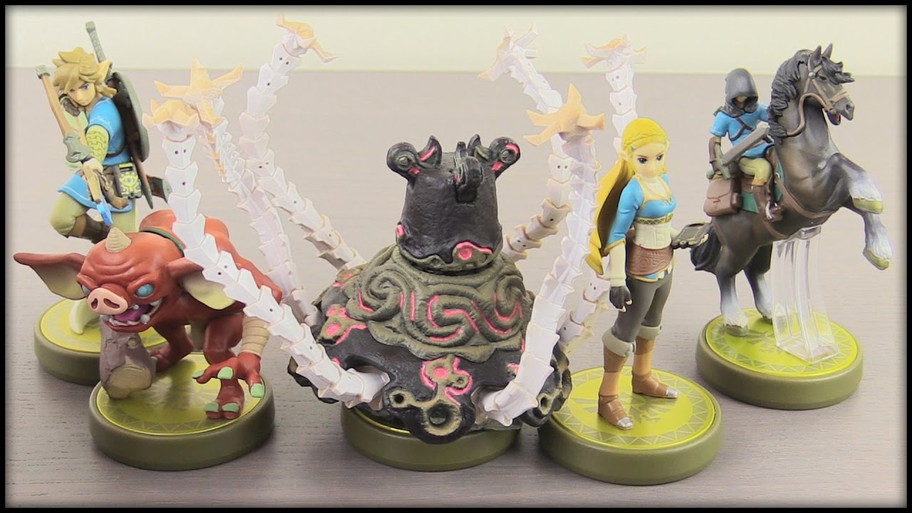 The Legend of Zelda: Breath of the Wild Amiibo Unboxing!