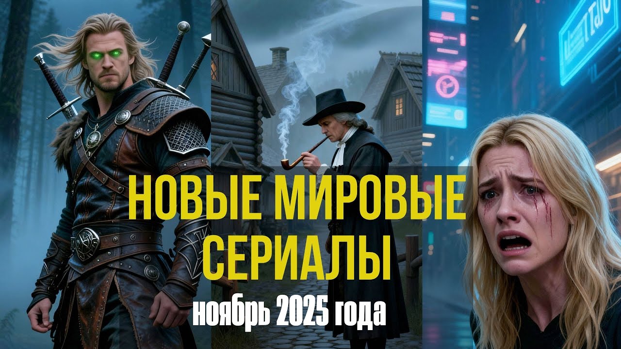 Новые мировые сериалы. Ноябрь 2025 года.