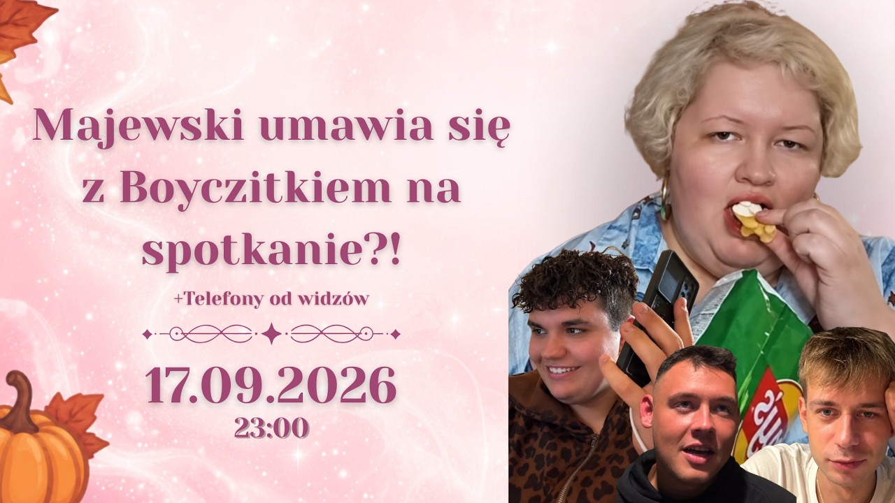 Majewski umawia się z Boyczitkiem na spotkanie?!+Telefony od widz&oacute;w-Klaudia,Boyczit,Majewski,Dominik