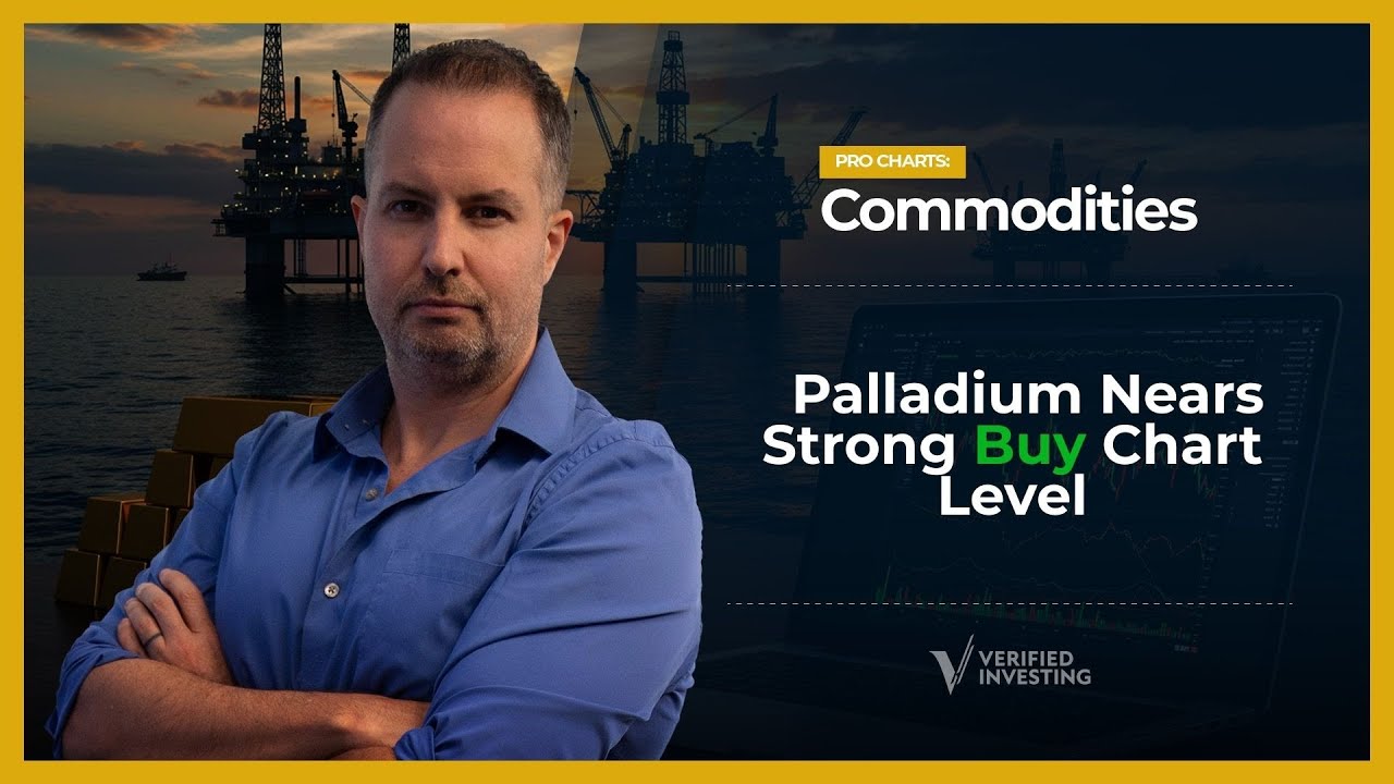Palladium Nearing Technical Chart Support, Buy Level