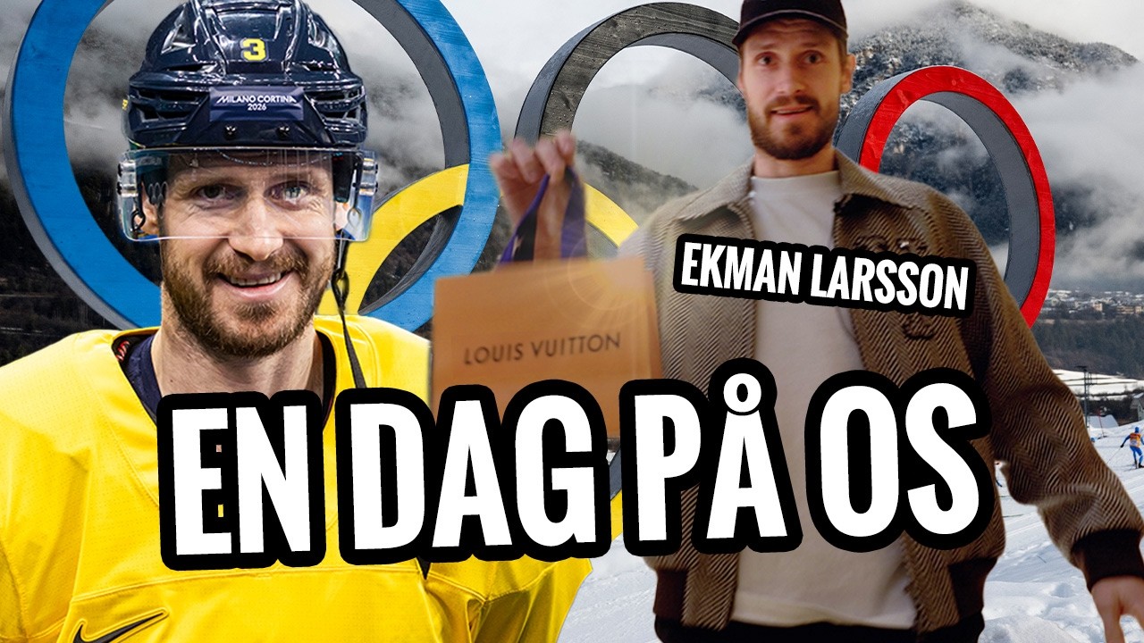 H&auml;nger p&aring; OS med Oliver Ekman Larsson 🤩 🇮🇹