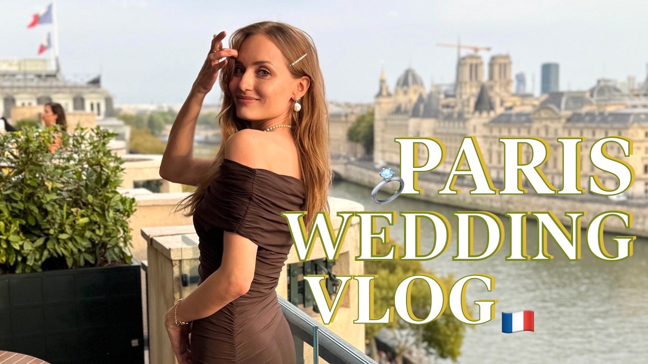 ✨ Свадьба в ПАРИЖЕ 💍 Влог | 10 лет любви моих близких друзей