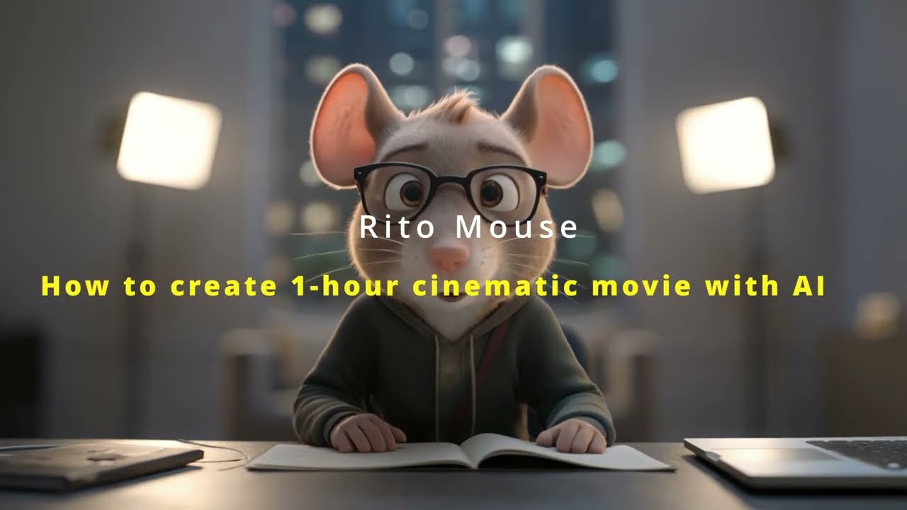 How to create 1-hour cinematic movie by AI