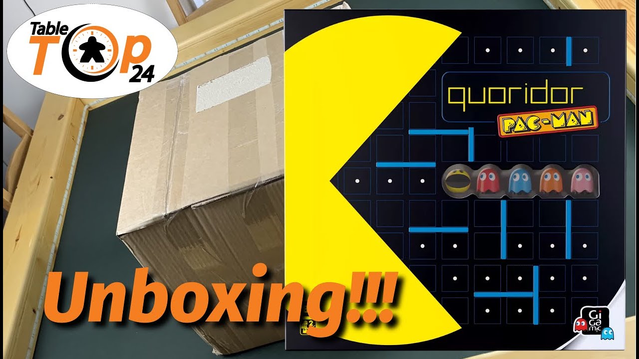 Quoridor Pac Man Unboxing