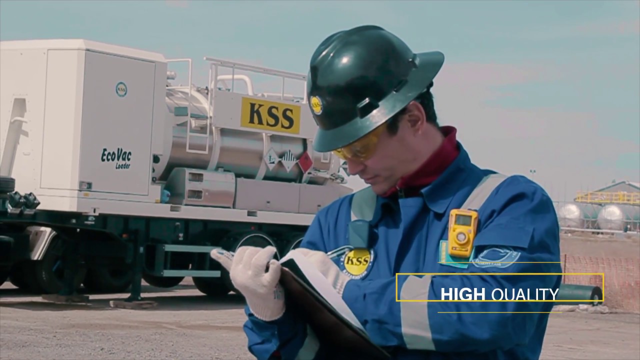 Oil tank cleaning and processing oil sludge by KSS