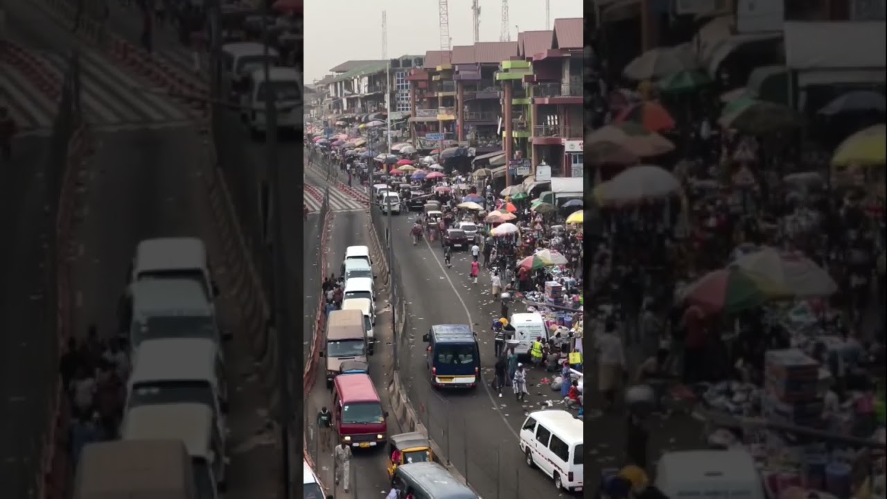 Kumasi city view from Kejetia Market #ghana #outdoors #kejetia