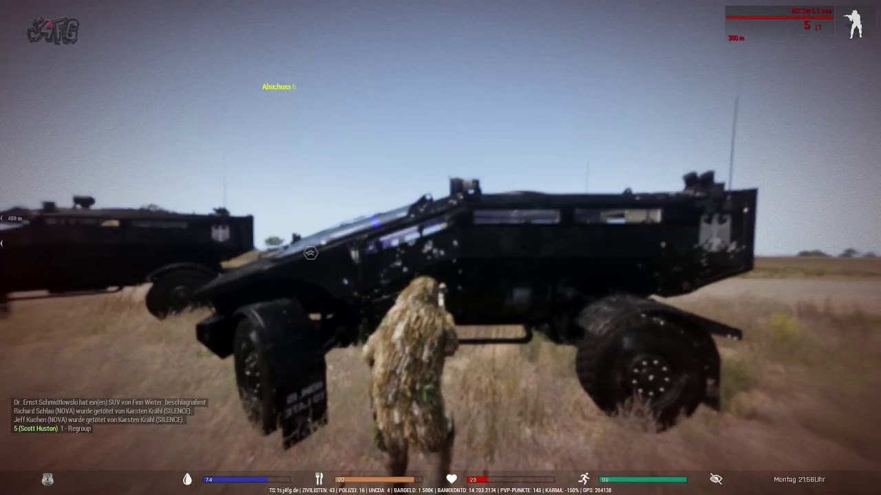 Karsten Kr&auml;hl Kill Montage | Last | J4fg ArmA 3