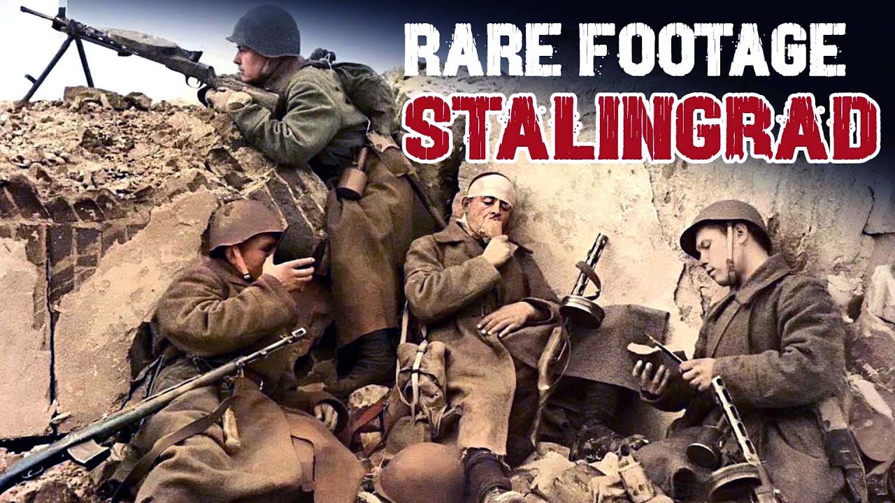 Rare Footage: The Battle of Stalingrad &ndash; Hitler&rsquo;s Greatest Defeat | WW2 Documentary