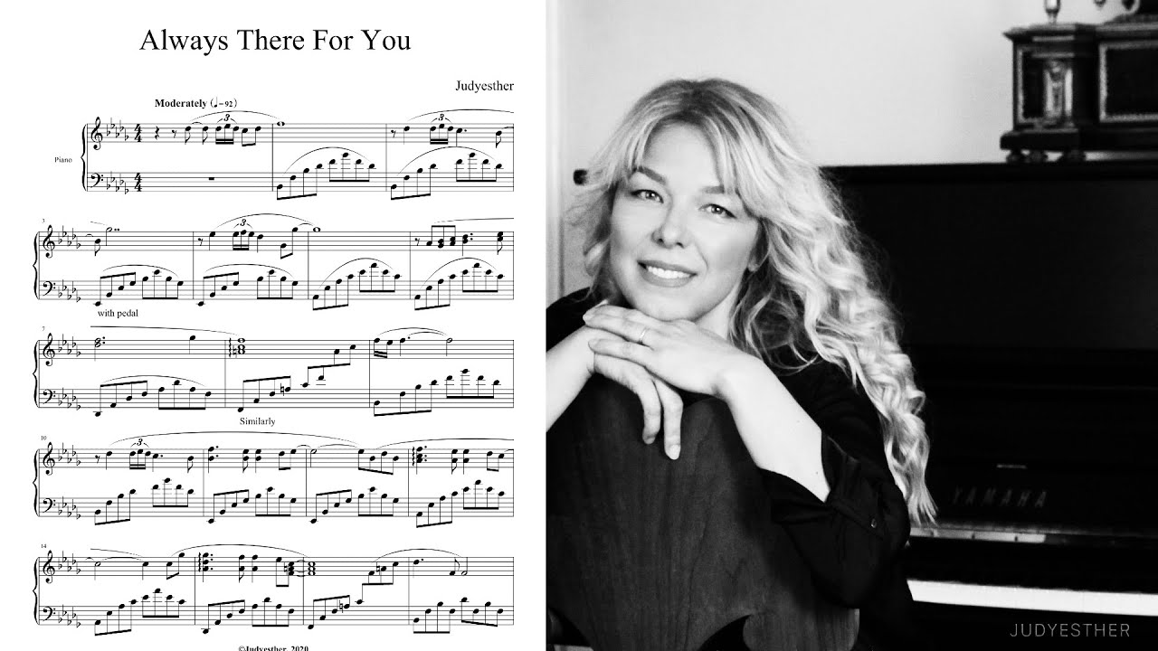Judyesther ~ Always There for You 🎹