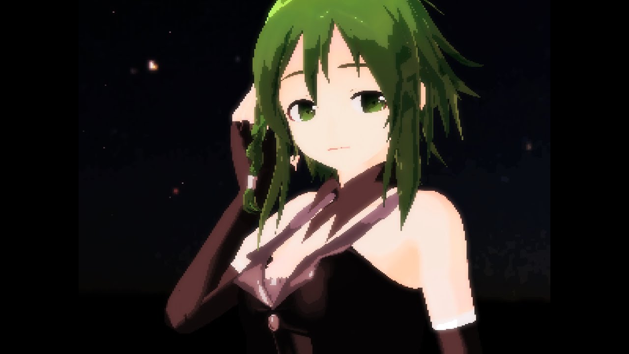 【MMD】死別 GUMI 悪ノ大罪