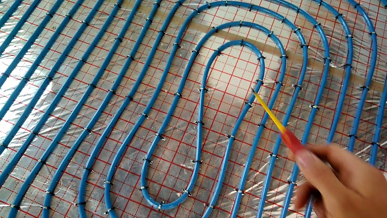 Podłogówka DIY, Zrób to sam - ogrzewanie podlogowe w domu parterowym 100m2 system KanTherm Bluefloor