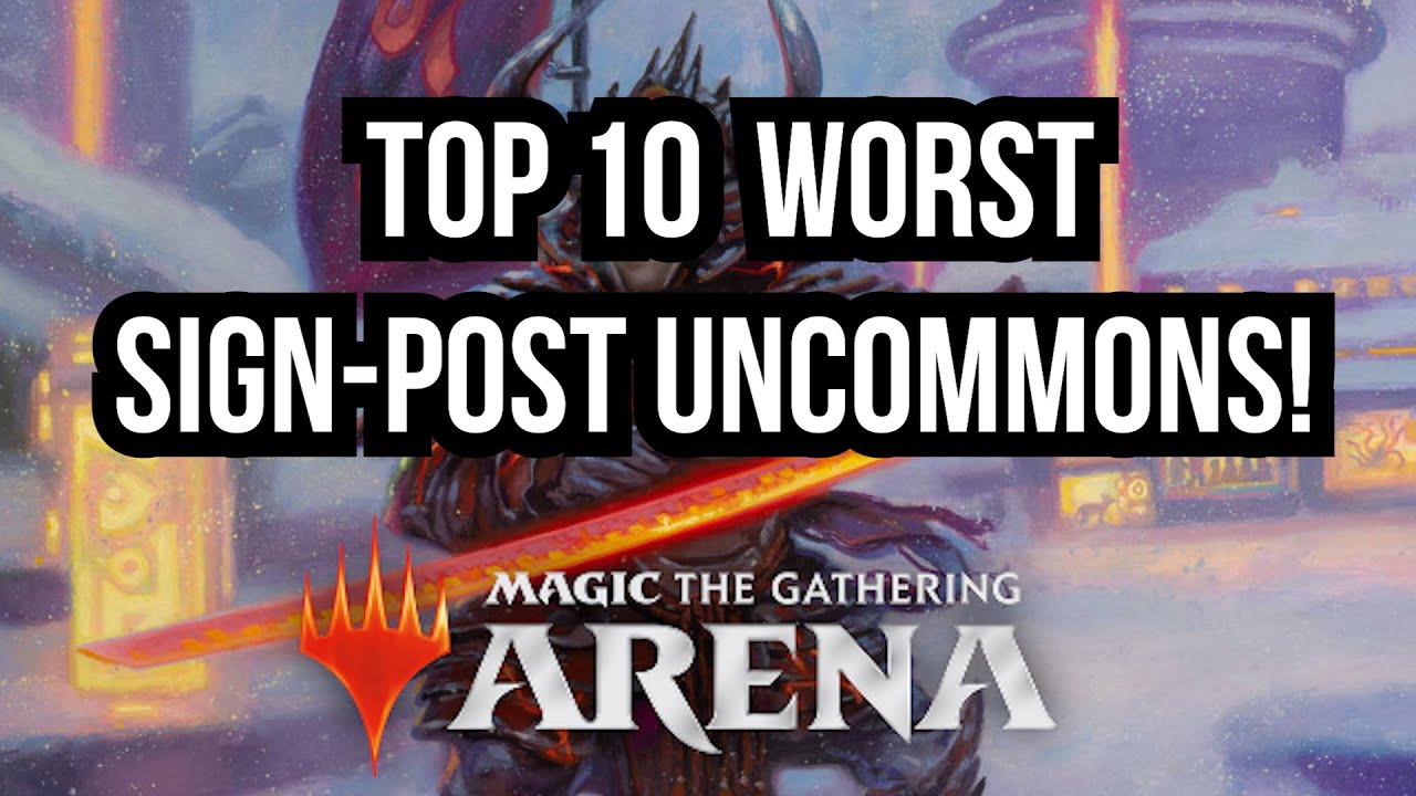 Top 10 WORST Sign-Post Uncommons| Limited Level-Ups| Magic: The Gathering