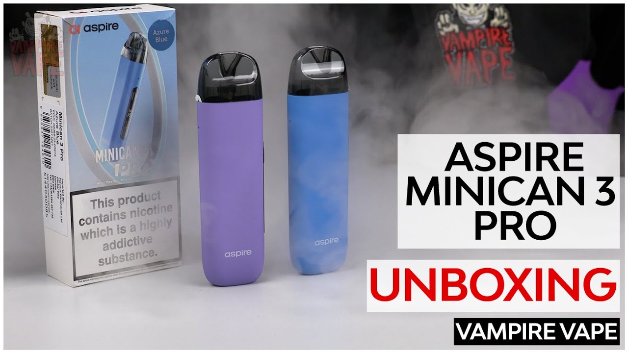 Aspire Minican 3 Pro Unboxing