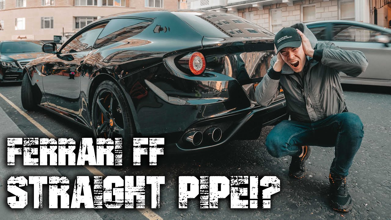 MY BEST FRIEND MODIFIED HER FERRARI FF EXHAUST!