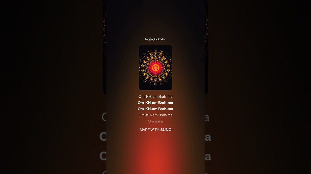 Om KH am Brah ma  Track 8