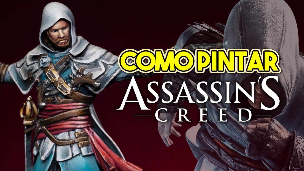 Como pintar Assassins Creed - Impressão 3d
