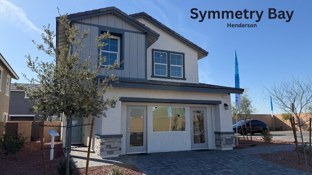 Symmetry Bay by DR Horton Cadence - New Homes For Sale Henderson  - $468k+ 4BD, 2.5BA 1,802sf