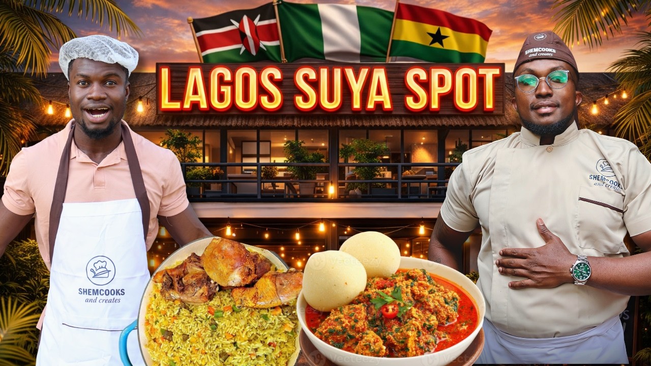 I cooked Egusi & Fufu for a Ghanian in Kenya...His Reaction!
