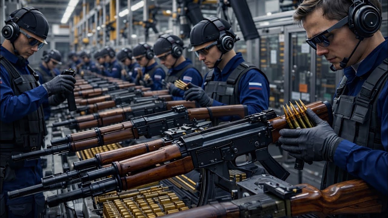 How Can Made Millions Of Ak47 Guns Inside Factory/Full process/YouTube/Viral #fullprocess #guns#ak47