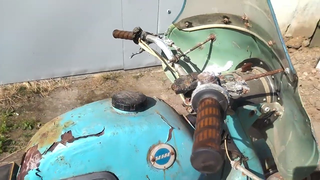 иж планета 3. 23 года стояла в гараже