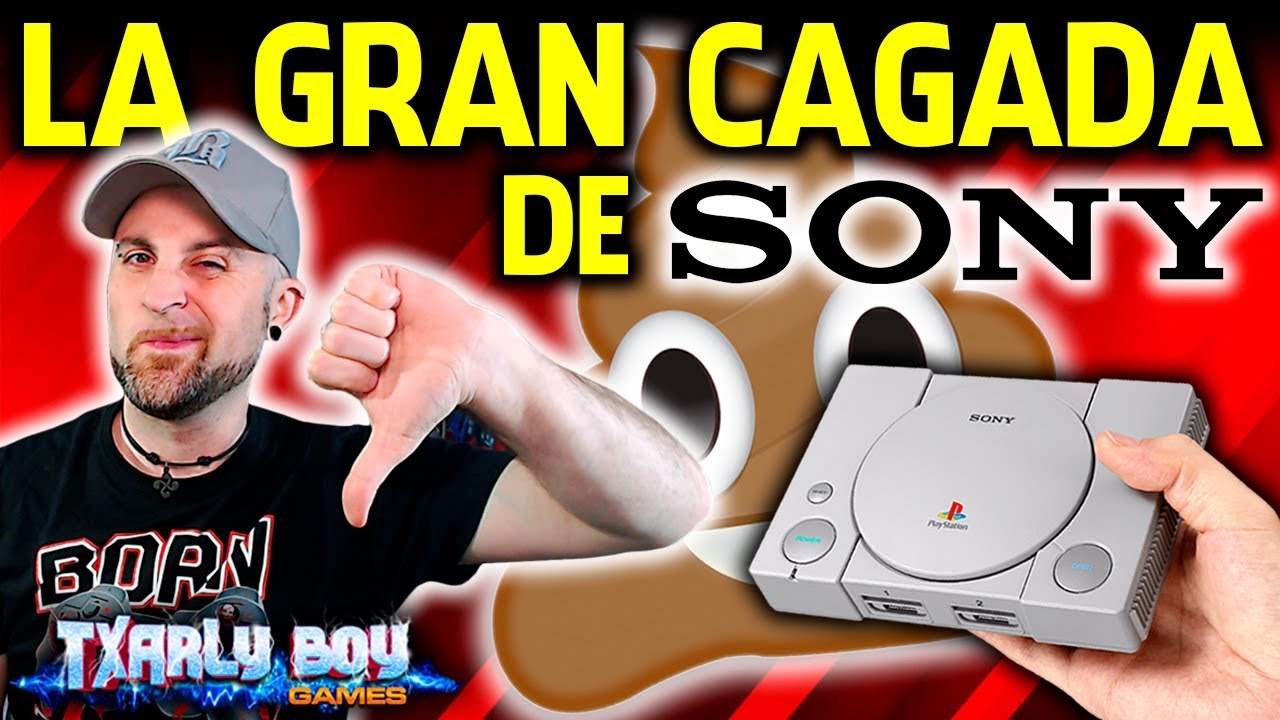 LA GRAN CAGADA DE SONY!! PLAYSTATION CLASSIC MINI | TXARLY BOY GAMES