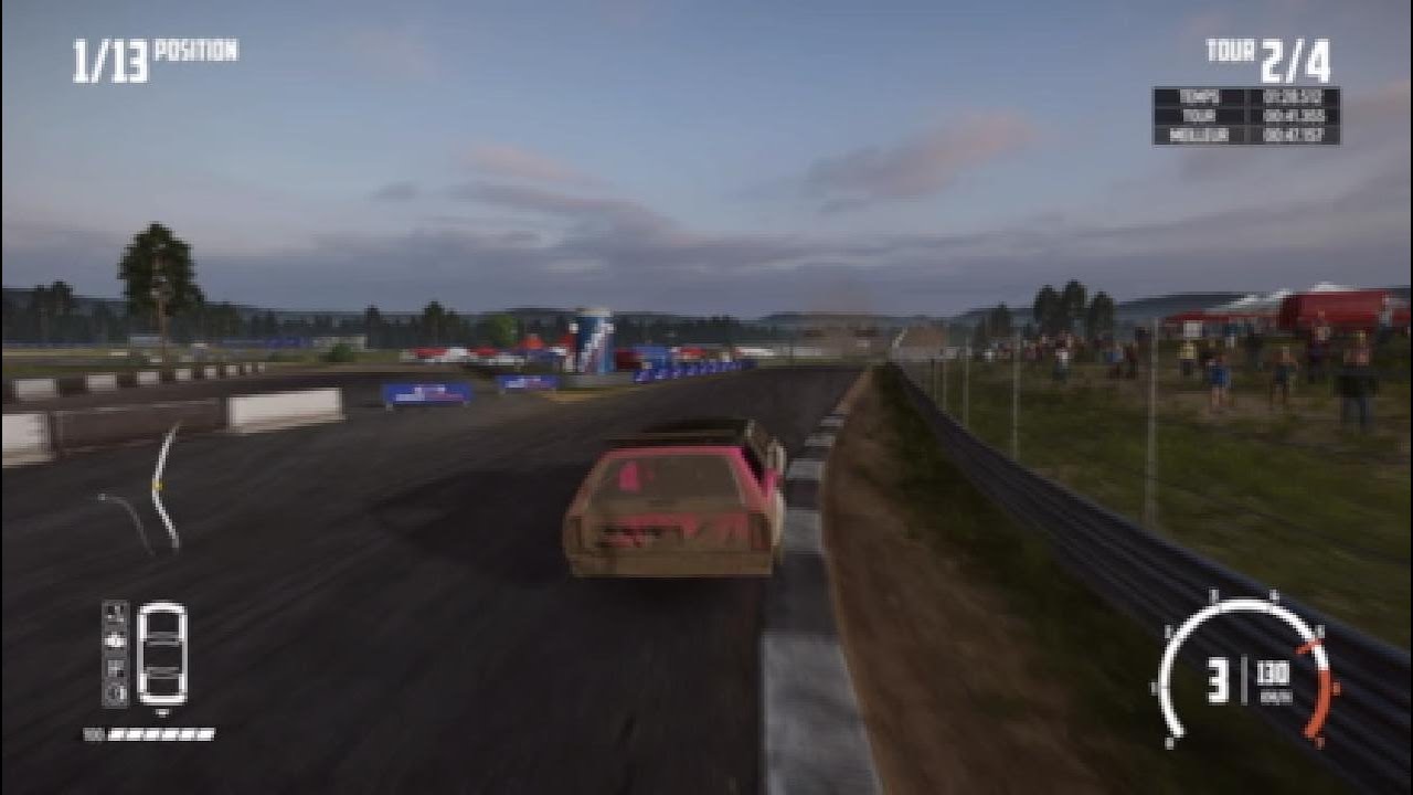 2 course sur Wreckfest en warwagon