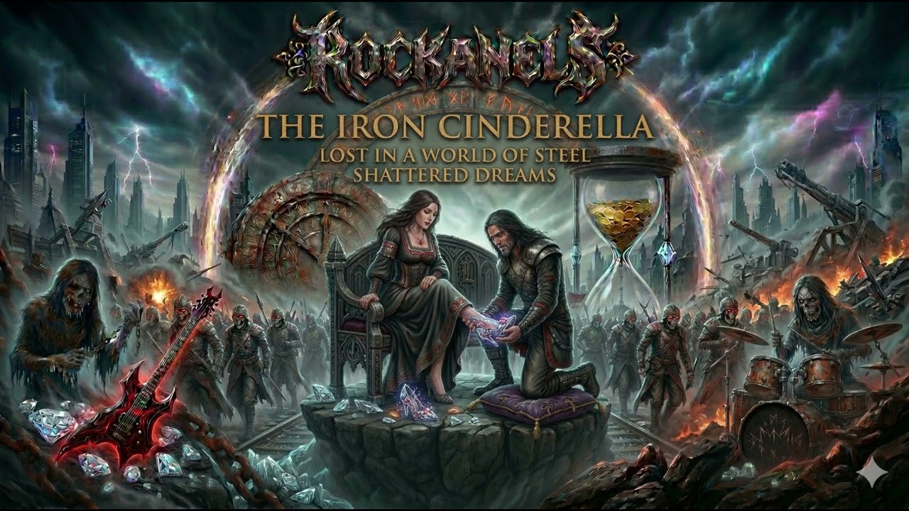 Rockanels - The iron Cinderella (Official AI Rock Video)