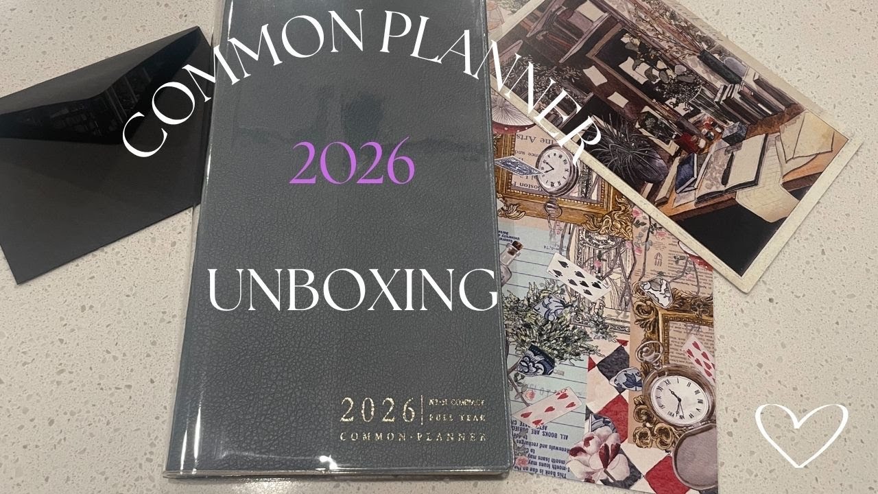 2026 STERLING INK UNBOXING I FLIP THROUGH I N1 COMMON PLANNER