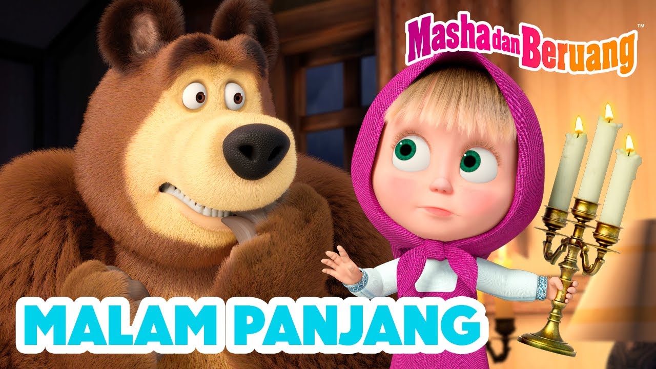 Masha dan Beruang 👻🕯 Malam Panjang 🥱👻 Episode Baru 4 April! 🎬 Koleksi kartun