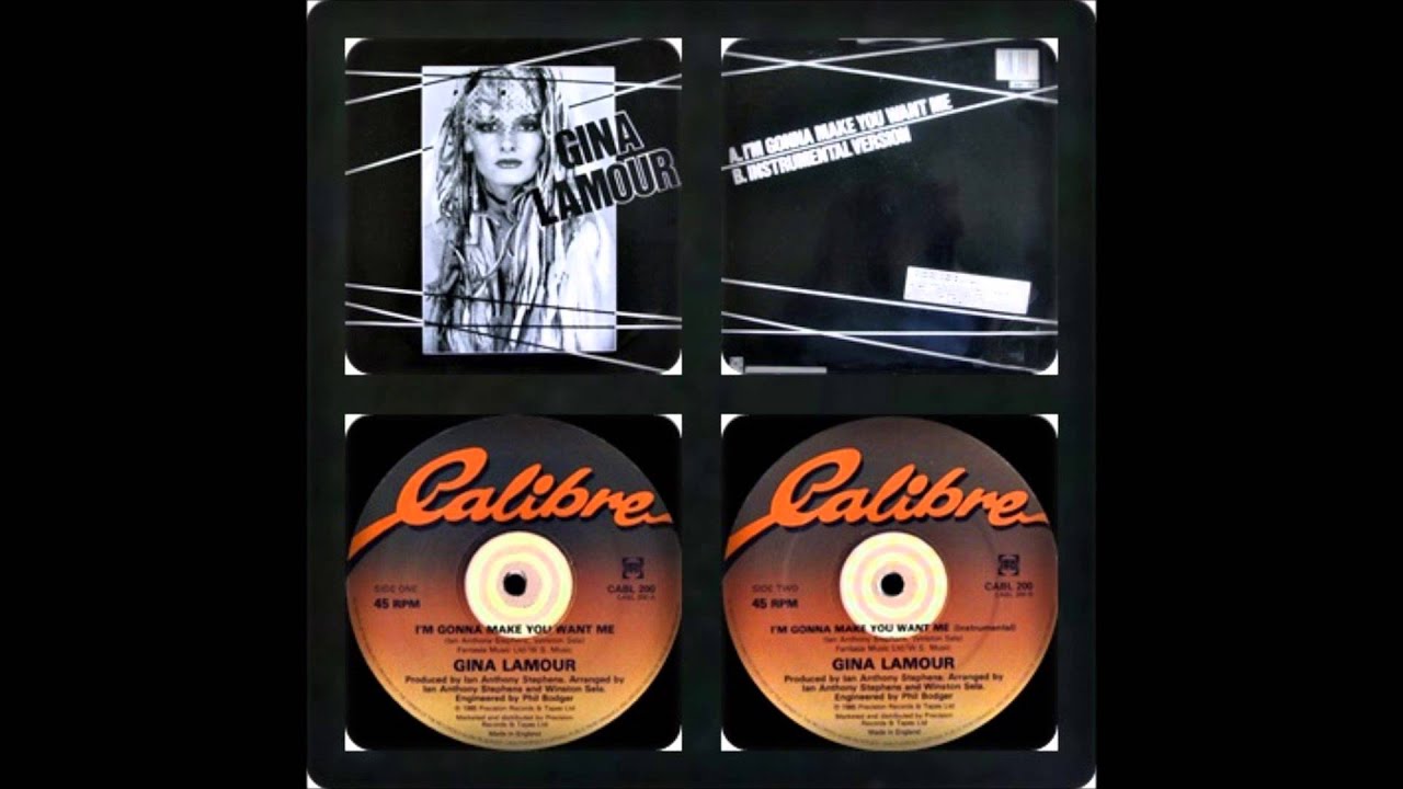 GINA LAMOUR - I'M GONNA MAKE YOU WANT ME (VOCAL, INSTRUMENTAL 1985)