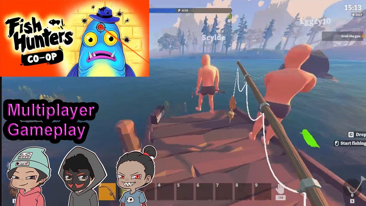 Fish Hunters: Most Lethal Fishing Simulator 🐟 | PC | Multiplayer Gameplay
