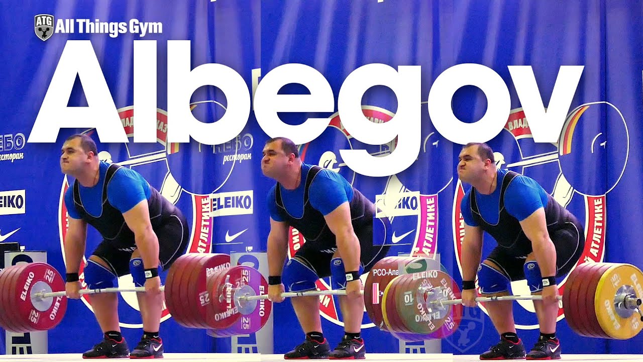 Ruslan Albegov 230kg, 245kg, 255kg Clean and Jerk Comparison