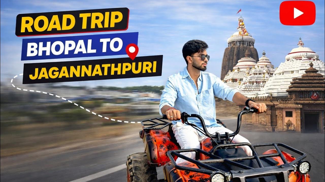 BHOPAL TO PURI by Road |#be6e |#jayjagganath 