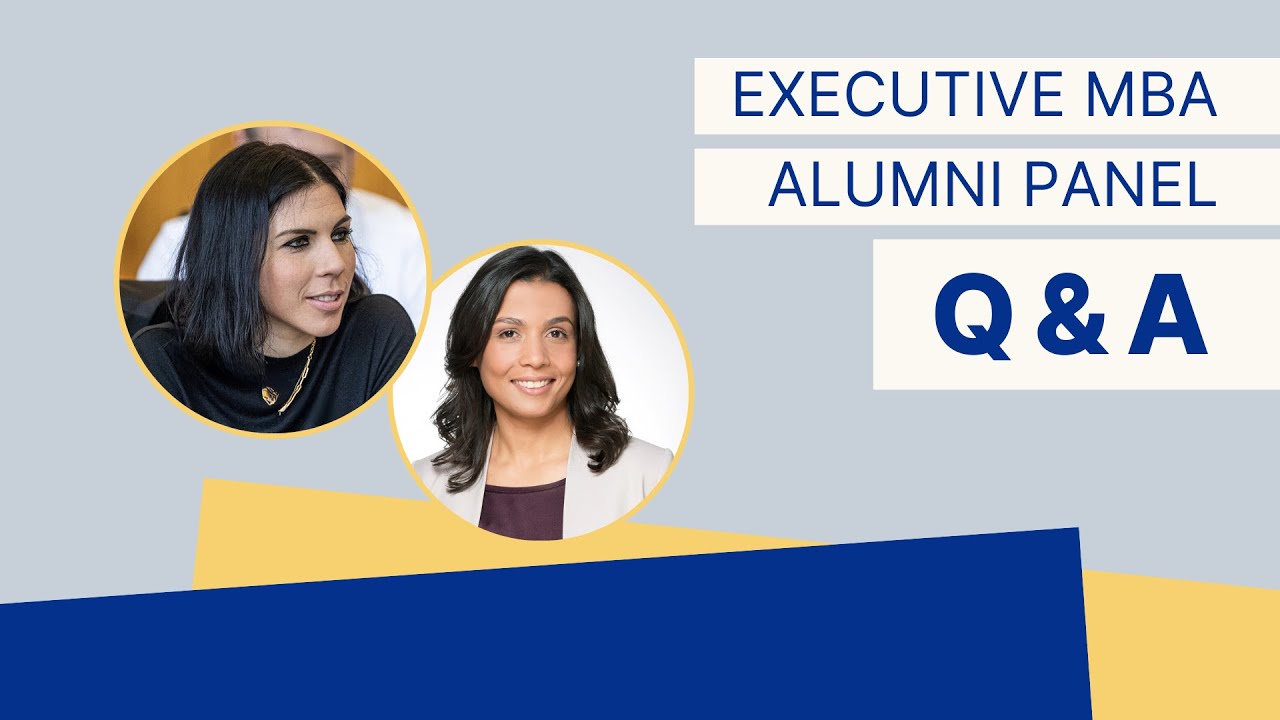 Executive MBA Q&A with Alumni (Class of 2022-24)
