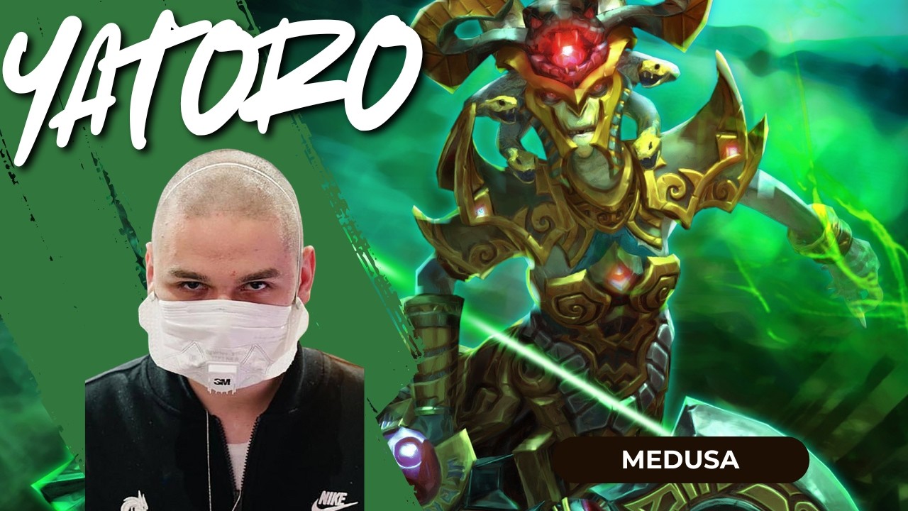 YATORO MEDUSA   Dota 2 Pro Gameplay
