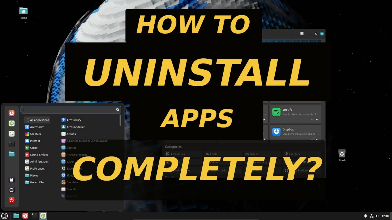 How to UNINSTALL Apps COMPLETELY in Linux Mint! (With some bonus tips!)