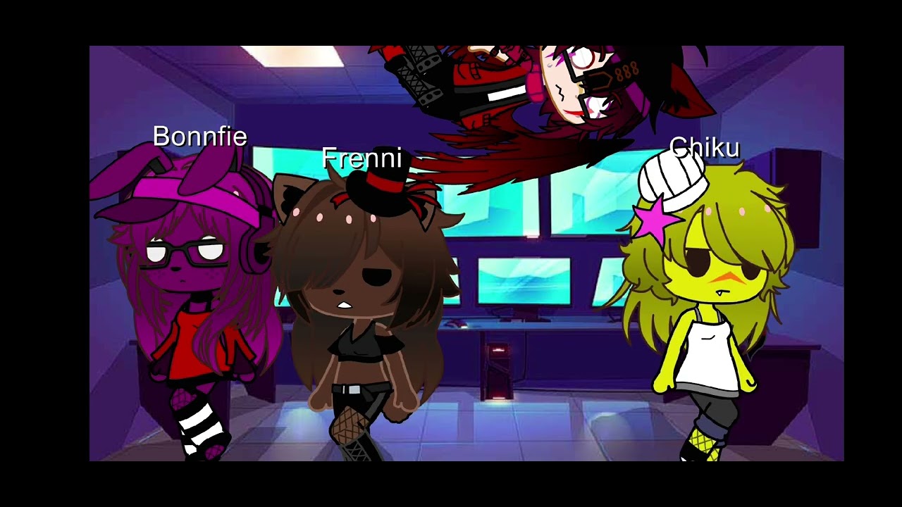 My OC Xenith survives Fnia Night two (Capcut wouldnt work properly, use 2x speed when he runs.)