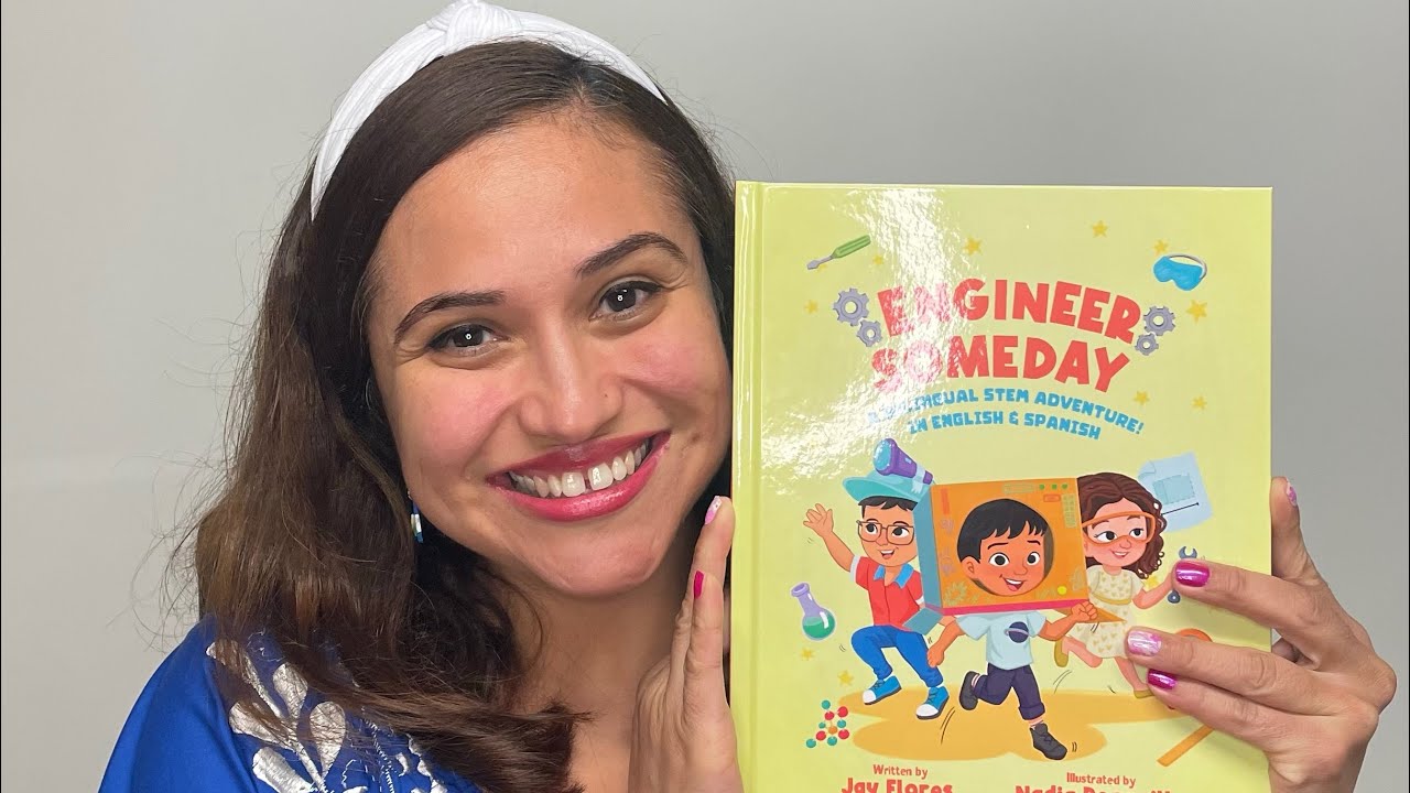Bilingual STORY TIME MKE- Engineer Someday, a bilingual book