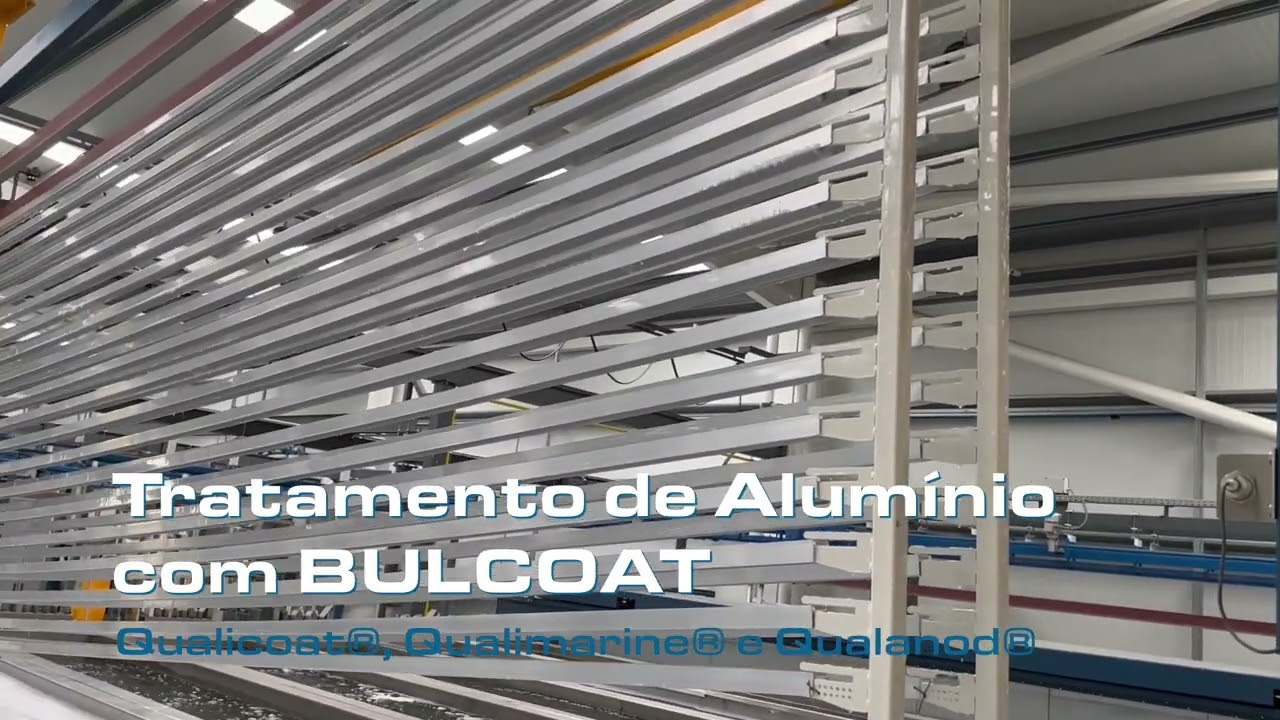 Tratamento de alum&iacute;nio com BULCOAT - Qualicoat&reg;, Qualimarine&reg; e Qualanod&reg;