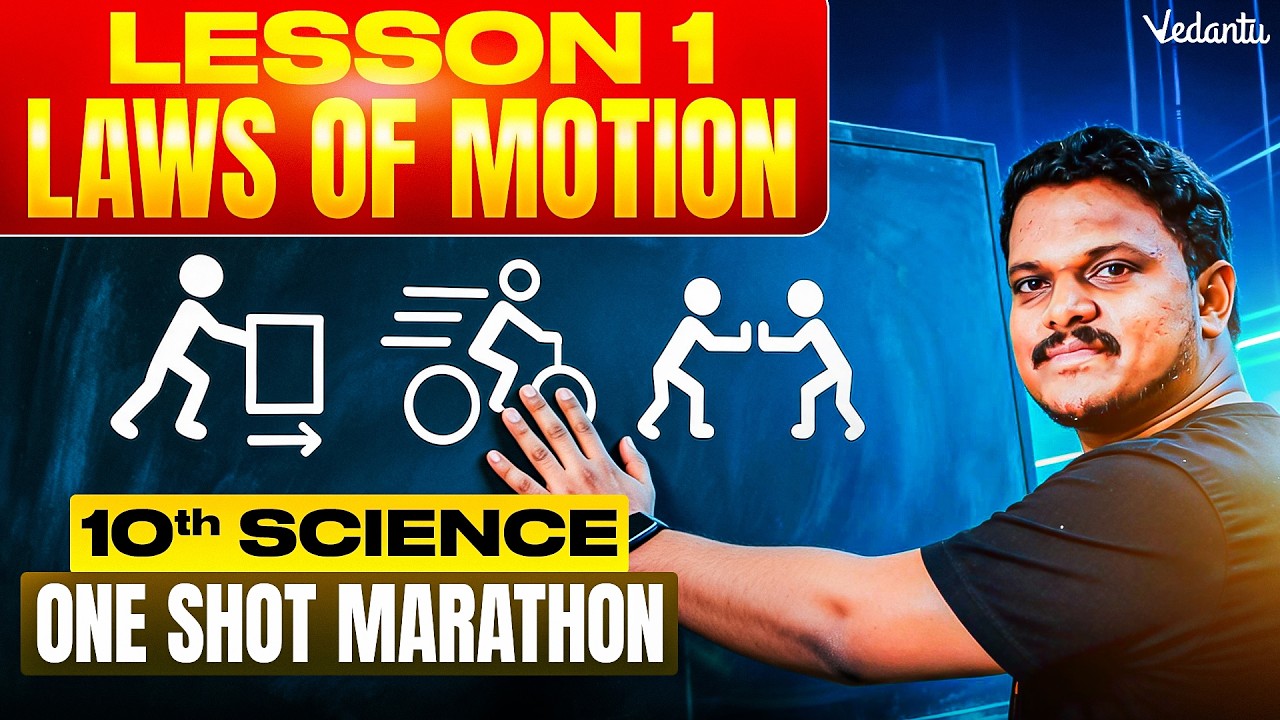 10th Science | Lesson 1 Laws of Motion One Shot Marathon | TN State Board | Prakash Sir