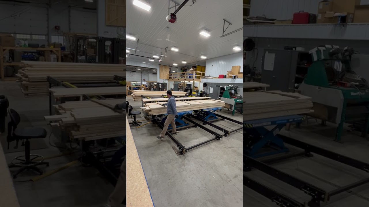 Lumber Board Stacking System 7&rsquo;-20&rsquo;