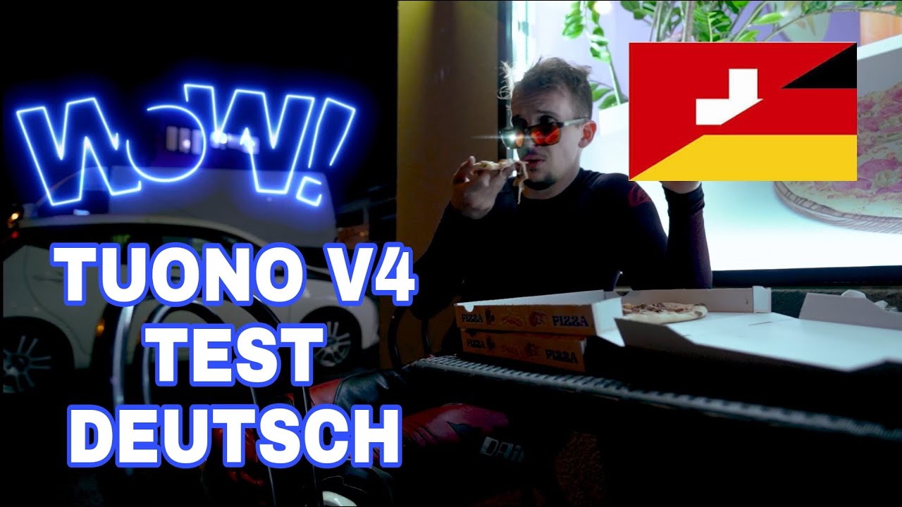 Aprilia Tuono V4 Factory 2021 - Aprilia Line-Up Test - Deutsch