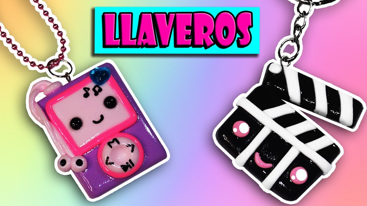 ♥ Tutorial: Llaveros o Colgantes de MP4 o ipod y Claqueta de Cine ♥