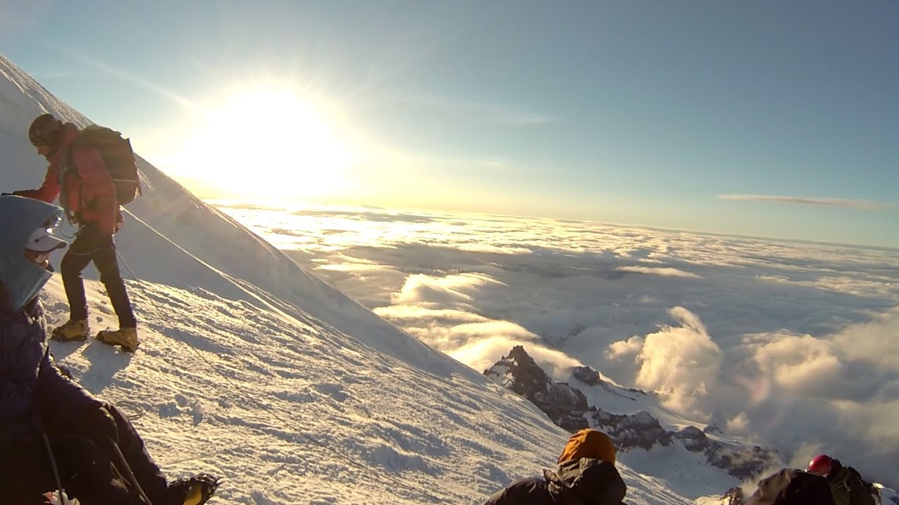 First Climb up Mount Rainier
