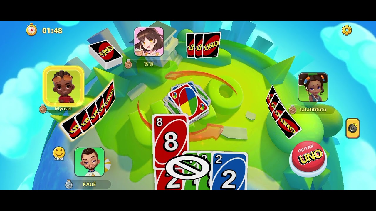 Jogando uno online