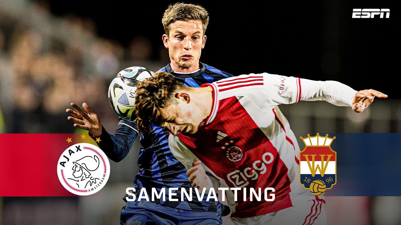 🔴⚪️ Jong AJAX vroeg op voorsprong tegen nummer 2️⃣ Willem II 🔥 | Samenvatting Jong Ajax - Willem II