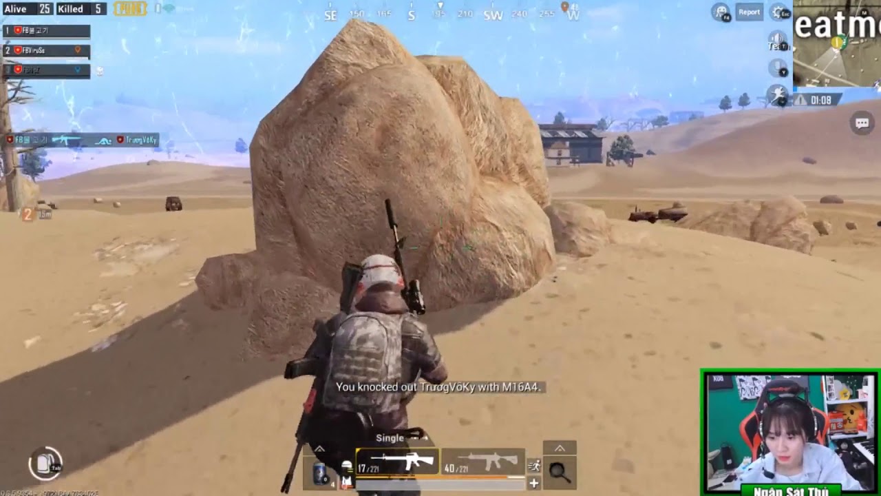 [PUBG MOBILE] Highlight Squad Quẩy N&aacute;t Rank Ace của Ng&acirc;n S&aacute;t Thủ